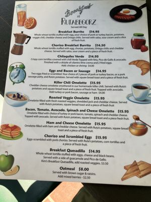 Menu photo 2 Rutabegorz Orange, CA Menu photo 2 Rutabegorz Orange, CA