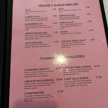 Naan and Dosa - Menu - Indian Near Me - Albuquerque, New Mexico