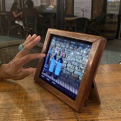 Attenti - Ordering wine from tablet.