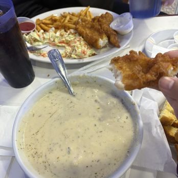 Rosy's Fish City - clam Chowder and fish and chips 10/10 - Seafood Near Me - San Jose, California Rosy's Fish City - clam Chowder and fish and chips 10/10 - Seafood Near Me - San Jose, California