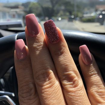 Ele Ela Nail Salon - Color 333 and number 12 glitter - Nail Salons Near Me - Pacifica, California Ele Ela Nail Salon - Color 333 and number 12 glitter - Nail Salons Near Me - Pacifica, California