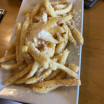 Hops Burger Bar - Truffle oil and Parmesan Fries - Burgers Near Me - Greensboro, North Carolina Hops Burger Bar - Truffle oil and Parmesan Fries - Burgers Near Me - Greensboro, North Carolina