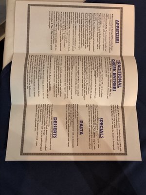 Menu photo 2 The Greek Taverna Sarasota, FL Menu photo 2 The Greek Taverna Sarasota, FL
