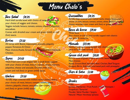 Menu photo 3 Chelo's Bellingham, WA Menu photo 3 Chelo's Bellingham, WA