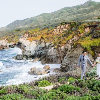 Weddings In Monterey - Big Sur Wedding up on the cliffs - Officiants Near Me