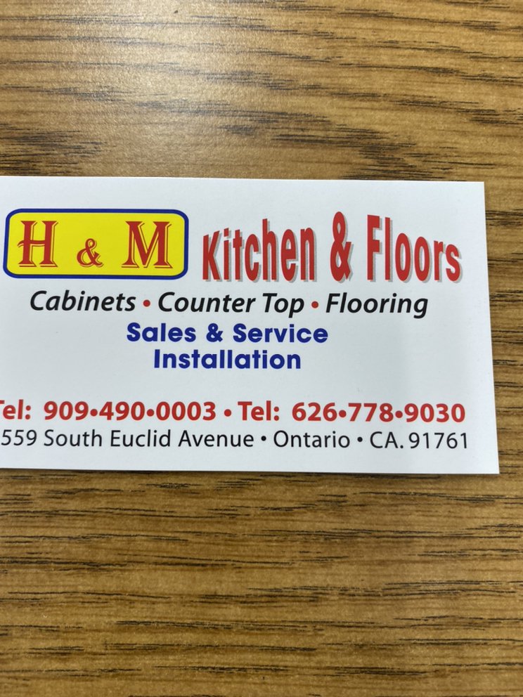 H&M Kitchen and Floors - countertop fabricator in Ontario, CA