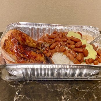 Don Alex - Quarter Chicken Dark, rice & beans - Peruvian Near Me - Rego Park, New York