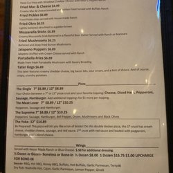 The Yoke Bar And Grill - Updated menu 4-21-23