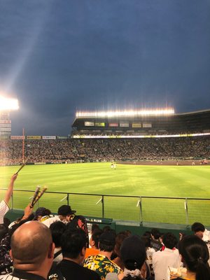 Hanshin Koshien Stadium by null