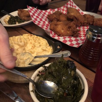 The Eagle Louisville - Side of Mac  & Cheese,  greens, fried Whole Chicken - Southern Near Me - Louisville, Kentucky