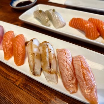 Sushi World - Engawa halibut fin, cherry salmon, yellow tail, salmon, escolar, truffle salmon - Sushi Bars Near Me - Cypress, California Sushi World - Engawa halibut fin, cherry salmon, yellow tail, salmon, escolar, truffle salmon - Sushi Bars Near Me - Cypress, California