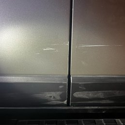 Damaged right side