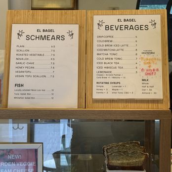 El Bagel - Menu - Bagels Near Me - Coconut Grove, Florida El Bagel - Menu - Bagels Near Me - Coconut Grove, Florida