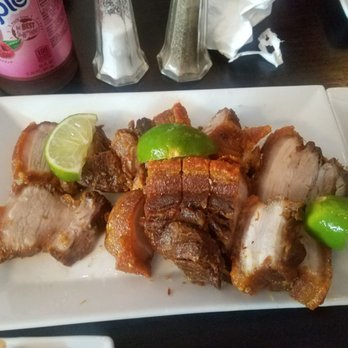 Cafe Kiskeya - Absolutely delicious chicharron - Spanish Near Me - New Hyde Park, New York
