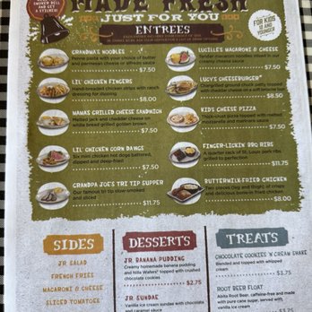 Lucille's Smokehouse Bar-B-Que - Kids menu - Barbeque Near Me - Lake Forest, California
