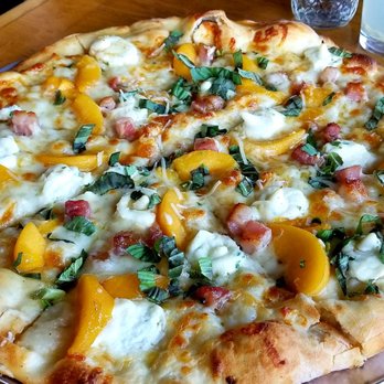 Hideaway House - Roast Peach & Caramelized Pancetta Pizza. - Pizza Near Me - Sedona, Arizona Hideaway House - Roast Peach & Caramelized Pancetta Pizza. - Pizza Near Me - Sedona, Arizona