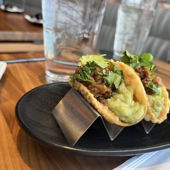 JINYA Ramen Bar - Fort Collins - Impossible Tacos (2 pcs)* - Ramen Near Me - Fort Collins, Colorado JINYA Ramen Bar - Fort Collins - Impossible Tacos (2 pcs)* - Ramen Near Me - Fort Collins, Colorado