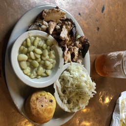 BBQ chicken platter BBQ chicken platter