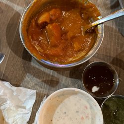 Beeryani Indian Bistro & Bar - Butter chicken that we ate already. SOOO GOOD!