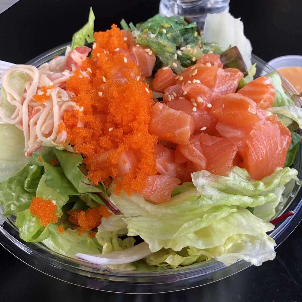 Salmon Lower Bowl Poke Bowl