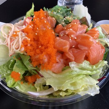 Seafood Village - Salmon Lower Bowl Poke Bowl - Sushi Bars Near Me - Newburgh, New York Seafood Village - Salmon Lower Bowl Poke Bowl - Sushi Bars Near Me - Newburgh, New York