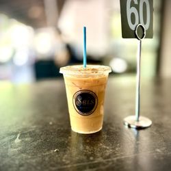 Seis Kitchen - Cold brew with horchata.