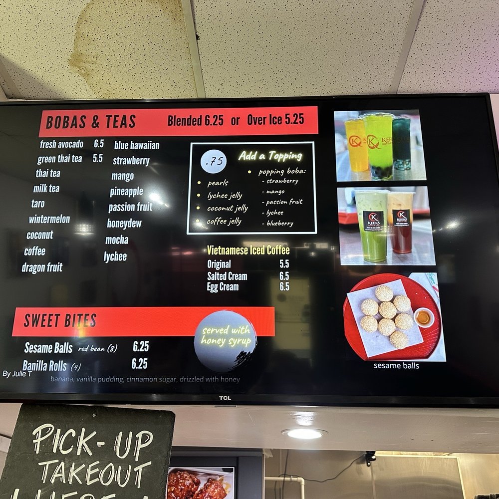 KEEKS Eggrolls & Wings - Menu - Asian Fusion Near Me - Keller, Texas