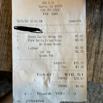 Open Rice Kitchen - Chinese Near Me - Davis, California