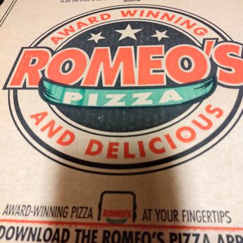 Romeo's Pizza - Here's the Box!!!! - Pizza Near Me - Simpsonville, South Carolina