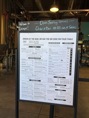 Menu photo 1 Escape Craft Brewery Redlands, CA