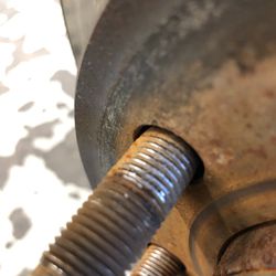 McKinleyville Chevrolet Buick - More damaged studs! I just replaced these hubs too