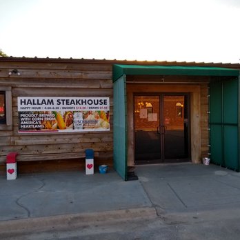 Hallam Steakhouse - The front door. - American Near Me - Hallam, Nebraska Hallam Steakhouse - The front door. - American Near Me - Hallam, Nebraska