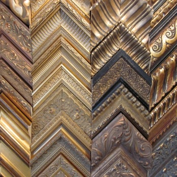The Frame Studio - A small selection of gold frames - Framing Near Me - Fort Lauderdale, Florida The Frame Studio - A small selection of gold frames - Framing Near Me - Fort Lauderdale, Florida