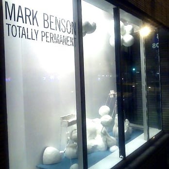 The Whistler - Mark Benson's "Totally Permanent" sculpture in the Picture Window of The Whistler - Music Venues Near Me - Chicago, Illinois