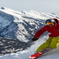 Black Tie Ski Rental Delivery-Banff - Skiing in Banff National Park. Photo: Paul Zizka, Travel Alberta