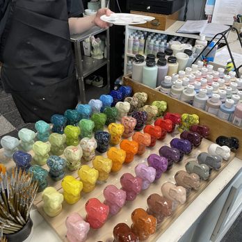 Play with Clay - Paint selection at play with clay/ the clay bar - Party & Event Planning Near Me - Guelph, Ontario