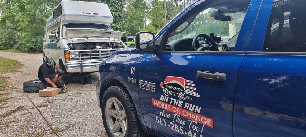 On the Run Mobile Oil Change and Tires Too