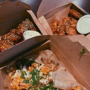 Seoulside Wings - The amazing food with ranch that is just unbelievable and Japanese drinks sac sac orange and grape - Food Trucks Near Me Seoulside Wings - The amazing food with ranch that is just unbelievable and Japanese drinks sac sac orange and grape - Food Trucks Near Me