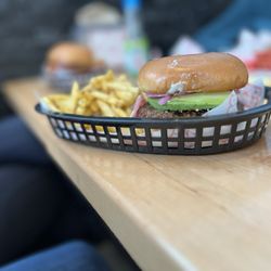SuperCrisp - Wasabi Burger with Umami Fries