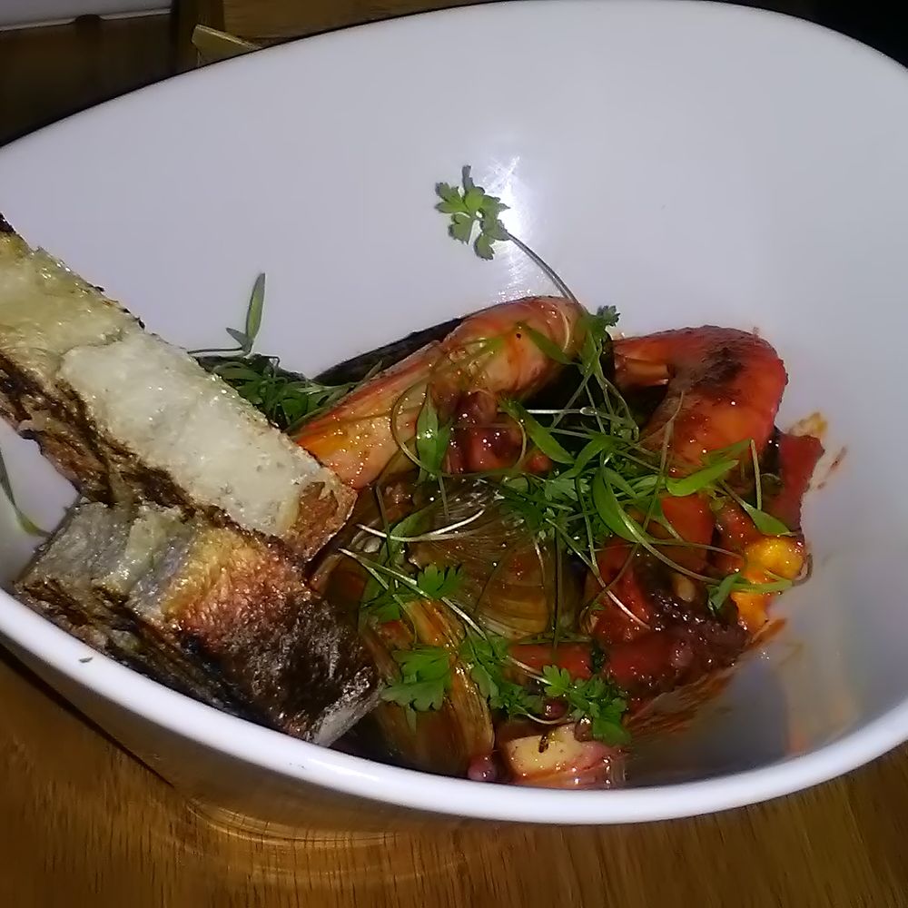 Bar Reyna - seafood main. nye '16 - Mediterranean Near Me - Toronto, Ontario