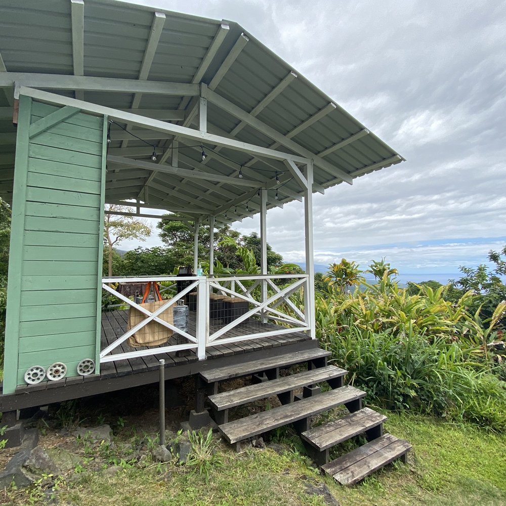 Hala Tree Coffee - "Visitor center" - coffee tasting with an incredible view - Attraction Farms Near Me - Captain Cook, Hawaii