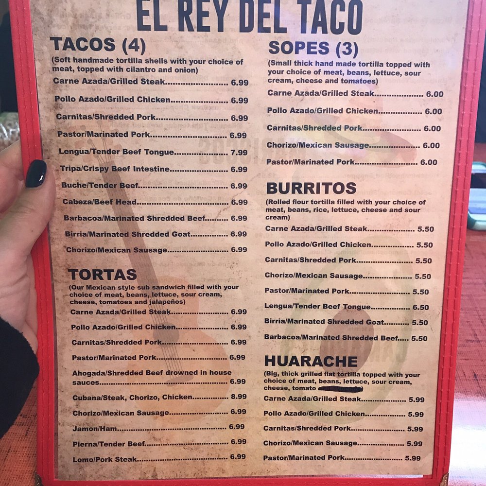 El Rey Del Taco - Mexican Near Me - Winston-Salem, North Carolina El Rey Del Taco - Mexican Near Me - Winston-Salem, North Carolina