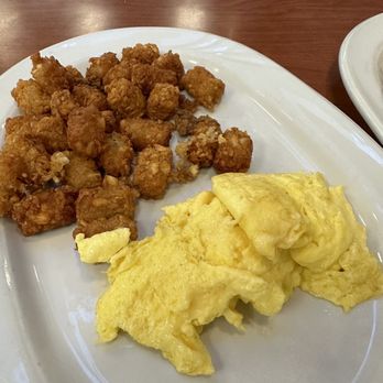 Friends Cafe - Tater tots and scrambled eggs - Breakfast & Brunch Near Me - Tustin, California Friends Cafe - Tater tots and scrambled eggs - Breakfast & Brunch Near Me - Tustin, California