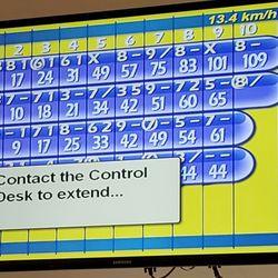 Gateway Entertainment Centre - Bowling score board