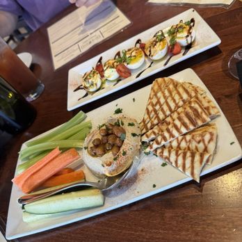 Wine Dive Kitchen - Hummus and killer deviled eggs - Wine Bars Near Me - Manhattan, Kansas