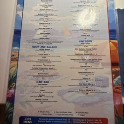 The Sandbar - Menu