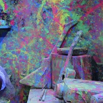 Unchartered Adventures - Our "Largest" (small) canvas  in the Already painted room - Team Building Activities Near Me - Kyle, Texas