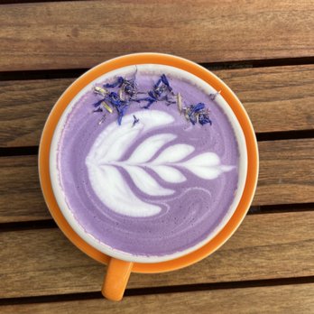1 Oz Coffee - Ube Latte - Caterers Near Me - Santa Clara, California 1 Oz Coffee - Ube Latte - Caterers Near Me - Santa Clara, California