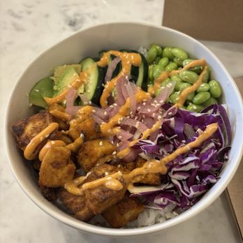 MÖV Marketplace Cafe - Veggie bowl with tofu done just right. - Bakeries Near Me - Minneapolis, Minnesota