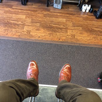 Model Shoe Shine Parlor - Shoes look brand new after a night out of celebrating. Thank you James Espinoza for the excellent work! - Shoe Repair Near Me - Albuquerque, New Mexico
